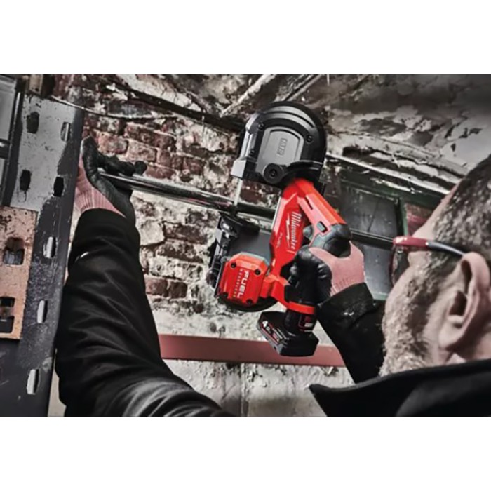 Пила стрічкова акумуляторна безщіткова MILWAUKEE, M12 FBS64-0C, 64мм (каркас, полотно, картонне пакування) Пила стрічкова акумуляторна безщіткова MILWAUKEE, M12 FBS64-0C, 64мм (каркас, полотно, картонне пакування)