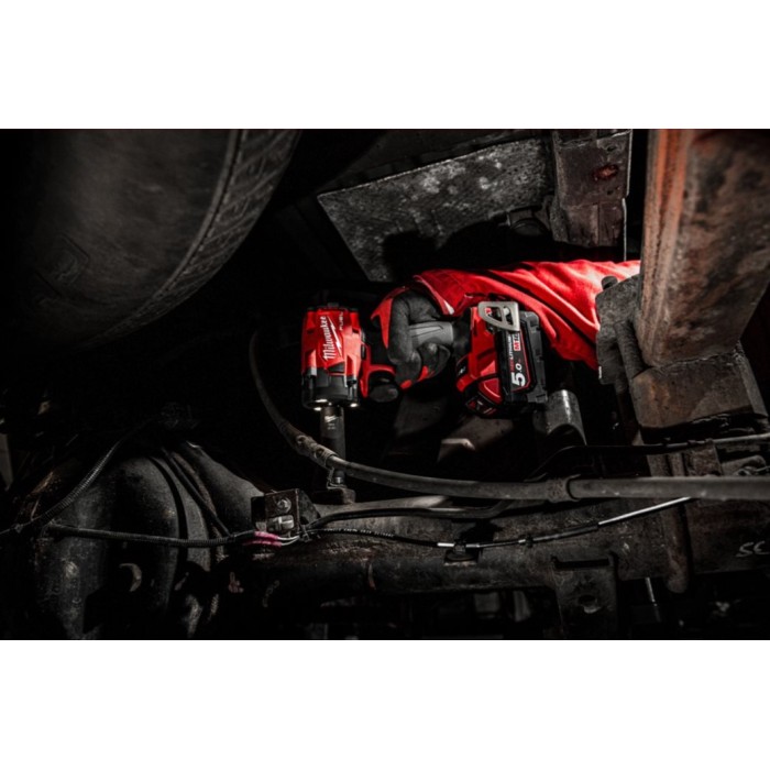 Гайковерт акумуляторний безщітковий 1/2'' MILWAUKEE, M18 FIW2P12-502X, 339Нм, з піном (зарядний пристрій M12-18 FC, 2 акумулятор Гайковерт акумуляторний безщітковий 1/2'' MILWAUKEE, M18 FIW2P12-502X, 339Нм, з піном (зарядний пристрій M12-18 FC, 2 акумулятор