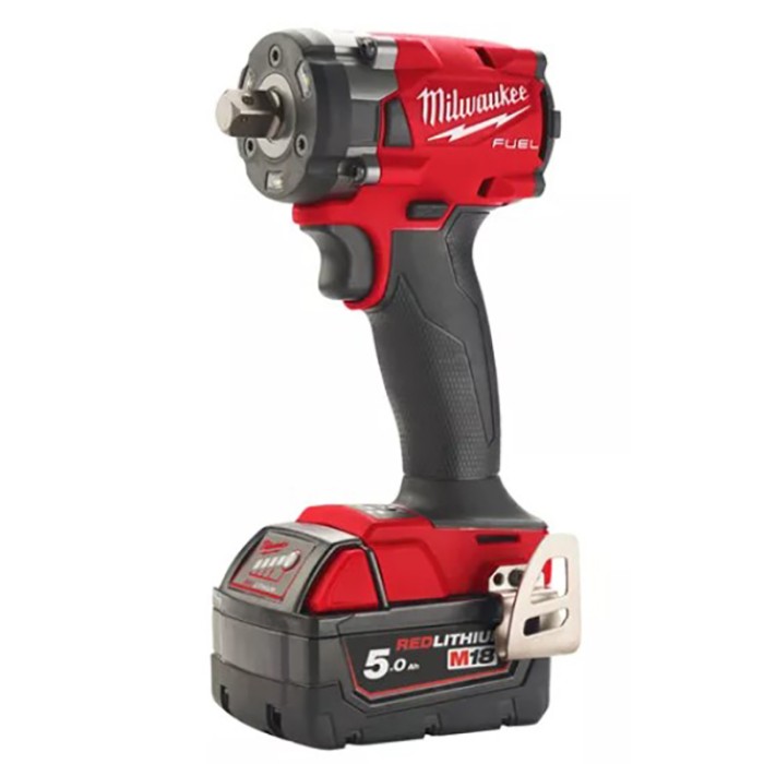 Гайковерт акумуляторний безщітковий 1/2'' MILWAUKEE, M18 FIW2P12-502X, 339Нм, з піном (зарядний пристрій M12-18 FC, 2 акумулятор Гайковерт акумуляторний безщітковий 1/2'' MILWAUKEE, M18 FIW2P12-502X, 339Нм, з піном (зарядний пристрій M12-18 FC, 2 акумулятор