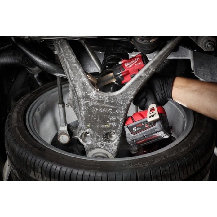 Гайковерт акумуляторний безщітковий 1/2'' MILWAUKEE, M18 FIW2P12-502X, 339Нм, з піном (зарядний пристрій M12-18 FC, 2 акумулятор Гайковерт акумуляторний безщітковий 1/2'' MILWAUKEE, M18 FIW2P12-502X, 339Нм, з піном (зарядний пристрій M12-18 FC, 2 акумулятор