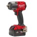 Гайковерт акумуляторний безщітковий 1/2'' MILWAUKEE, M18 FMTIW2P12-502X, 881Нм, з піном (зарядний пристрій M12-18 FC, 2 акумулят