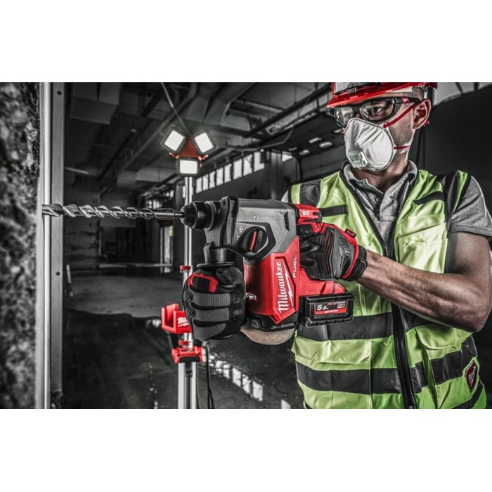 Перфоратор акумуляторний безщітковий SDS-PLUS MILWAUKEE, M18 FH-0X, 2,5Дж (каркас, HDкейс) Перфоратор акумуляторний безщітковий SDS-PLUS MILWAUKEE, M18 FH-0X, 2,5Дж (каркас, HDкейс)