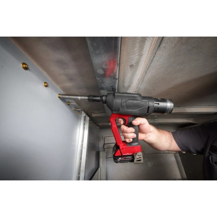 Заклепочник акумуляторний для замкових болтів безщітковий MILWAUKEE M18 ONEFLT-0X, діаметр 4,8-6,4мм (каркас, кліпса на ремінь. Заклепочник акумуляторний для замкових болтів безщітковий MILWAUKEE M18 ONEFLT-0X, діаметр 4,8-6,4мм (каркас, кліпса на ремінь.