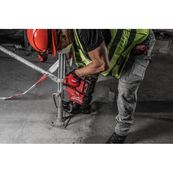 Перфоратор акумуляторний безщітковий SDS-PLUS MILWAUKEE, M18 ONEFHP-0X, 5Дж (каркас, HDкейс) Перфоратор акумуляторний безщітковий SDS-PLUS MILWAUKEE, M18 ONEFHP-0X, 5Дж (каркас, HDкейс)