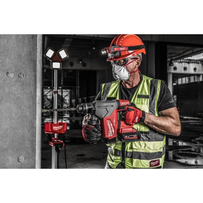 Перфоратор акумуляторний безщітковий SDS-PLUS MILWAUKEE, M18 ONEFHP-0X, 5Дж (каркас, HDкейс) Перфоратор акумуляторний безщітковий SDS-PLUS MILWAUKEE, M18 ONEFHP-0X, 5Дж (каркас, HDкейс)