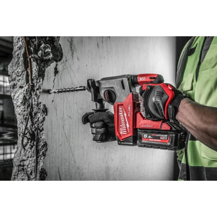 Перфоратор акумуляторний безщітковий SDS-PLUS MILWAUKEE, M18 ONEFH-0, 2,5Дж (каркас) Перфоратор акумуляторний безщітковий SDS-PLUS MILWAUKEE, M18 ONEFH-0, 2,5Дж (каркас)