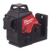 Нівелір лазерний 3D акумуляторний MILWAUKEE, M12 3PLKIT-401P (360 градусів, зелений промінь) (заміна на 4933499379)
