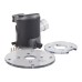 Фрезер кромкувальний акумулятрний MILWAUKEE, M18 FTR8-0X, цанга 6/8мм (насадки для відалення пилу 2шт, накладка 146мм, цанга 1х6