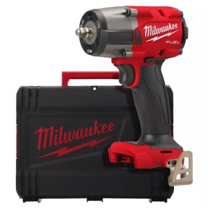 Гайковерт акумуляторний безщітковий 3/8'' MILWAUKEE, М18 FMTIW2F38-0X, 813Нм, з кільцем (каркас, кліпса для реміня, HDкейс)