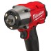 Гайкокрут акумуляторний безщітковий 3/8'' MILWAUKEE, M18 FMTIW2F38-502X, 813Нм, з кільцем (зарядний пристрій M12-18 FC, 2 акумул