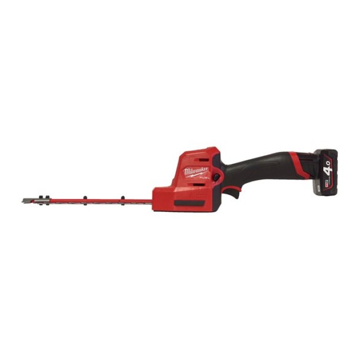 Кущоріз акумуляторний безщітковий MILWAUKEE, M12 FHT20-402, лезо 20см (зарядний пристрій С12 С, 2 акумулятори М12 В4 4Аг, картон Кущоріз акумуляторний безщітковий MILWAUKEE, M12 FHT20-402, лезо 20см (зарядний пристрій С12 С, 2 акумулятори М12 В4 4Аг, картон