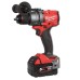 Дриль-шуруповерт з ударом акумуляторний безщітковий MILWAUKEE, M18 FPD3-502X, 158Нм (зарядний пристрій М12-18 FC, 2 акумулятори