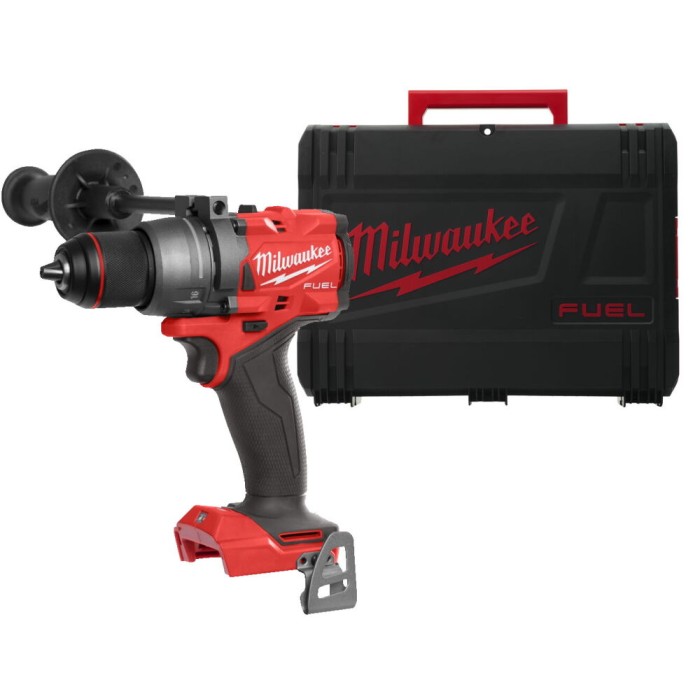 Дриль-шуруповерт акумуляторний безщітковий MILWAUKEE, M18 FDD3-0X,158Нм (каркас, кліпса для ременя, бічна ручка, HD кейс) Дриль-шуруповерт акумуляторний безщітковий MILWAUKEE, M18 FDD3-0X,158Нм (каркас, кліпса для ременя, бічна ручка, HD кейс)