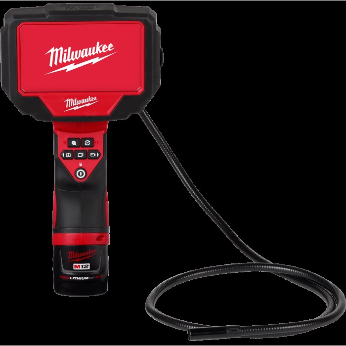 Камера інспекційна акумуляторна MILWAUKEE, M12 360IC12-201C, 1м (зарядний пристрій С12 С, 1 акумулятор 2Ач, кейс) Камера інспекційна акумуляторна MILWAUKEE, M12 360IC12-201C, 1м (зарядний пристрій С12 С, 1 акумулятор 2Ач, кейс)