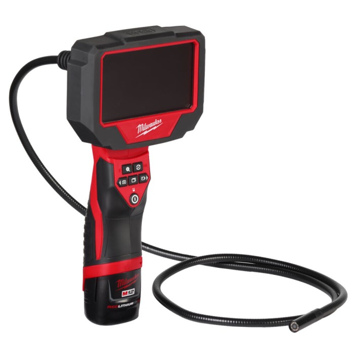 Камера інспекційна акумуляторна MILWAUKEE, M12 360IC12-201C, 1м (зарядний пристрій С12 С, 1 акумулятор 2Ач, кейс) Камера інспекційна акумуляторна MILWAUKEE, M12 360IC12-201C, 1м (зарядний пристрій С12 С, 1 акумулятор 2Ач, кейс)