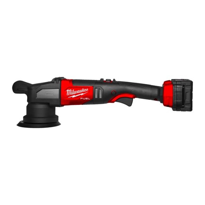 Машина полірувальна акумуляторна ексцентрикова безщіткова MILWAUKEE, M18 FROP15-502X KIT, діаметр 125мм (зарядний пристрій M12-1 Машина полірувальна акумуляторна ексцентрикова безщіткова MILWAUKEE, M18 FROP15-502X KIT, діаметр 125мм (зарядний пристрій M12-1