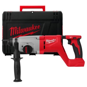 Перфоратор акумуляторний безщітковий SDS-PLUS MILWAUKEE, M18 BLHACD26-0X, 2,6 Дж (каркас, HDкейс)