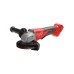 Шліфмашина кутова акумуляторна безщіткова MILWAUKEE, M18 BLSAG125XPD-0, 800Вт, діаметр 125мм, (каркас, бічна рукоять, захисний к