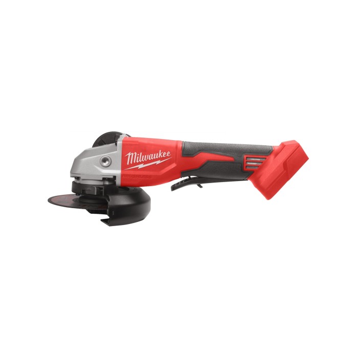 Шліфмашина кутова акумуляторна безщіткова MILWAUKEE, M18 BLSAG125XPD-0, 800Вт, діаметр 125мм, (каркас, бічна рукоять, захисний к Шліфмашина кутова акумуляторна безщіткова MILWAUKEE, M18 BLSAG125XPD-0, 800Вт, діаметр 125мм, (каркас, бічна рукоять, захисний к