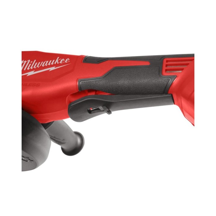 Шліфмашина кутова акумуляторна безщіткова MILWAUKEE, M18 BLSAG125XPD-0, 800Вт, діаметр 125мм, (каркас, бічна рукоять, захисний к Шліфмашина кутова акумуляторна безщіткова MILWAUKEE, M18 BLSAG125XPD-0, 800Вт, діаметр 125мм, (каркас, бічна рукоять, захисний к