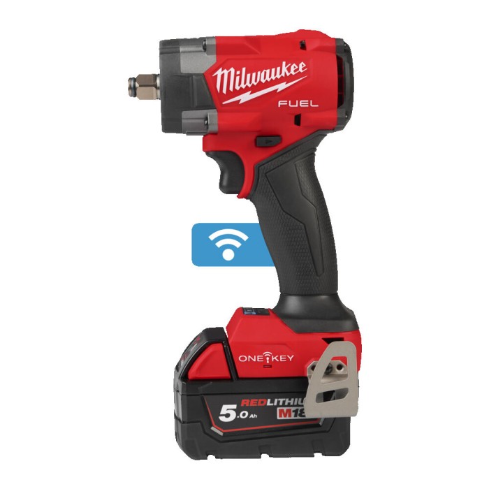 Гайковерт акумуляторний безщітковий TORQUE-SENSE 1/2'' MILWAUKEE, M18 ONEFIW2FC12-0X, 67-203Нм (каркас, кліпса для реміня Dкейс) Гайковерт акумуляторний безщітковий TORQUE-SENSE 1/2'' MILWAUKEE, M18 ONEFIW2FC12-0X, 67-203Нм (каркас, кліпса для реміня Dкейс)