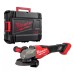 Шліфмашина кутова - болгарка акумуляторна безщіткова MILWAUKEE, M18 FHSAG125XB2-0X, 1800 Вт, діаметр 125мм (каркас, антивібрацій