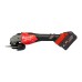 Шліфмашина кутова - болгарка акумуляторна безщіткова MILWAUKEE, M18 FHSAG125XB2-802X, 1800Вт діаметр 125мм (зарядний пристрій M1