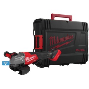 Шліфмашина кутова акумуляторна безщіткова MILWAUKEE, M18 FHSAGO125VXPDB2-0X, діаметр 125мм (антивібраційна бічна рукоятка, захис
