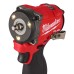 Гайковерт акумуляторний безщітковий 3/8'' MILWAUKEE, M12 FCIWF38G3-502X, 745Нм, з кільцем (зарядний пристрій С12 С, 2 акумулятор