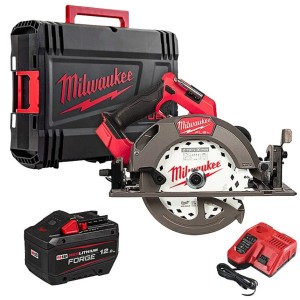 Пила дискова ручна акумуляторна MILWAUKEE, M18 FCS66GR3-121C, діаметр 190мм (зарядное устройство М12-18 FC, 1 аккумулятор М18 FB