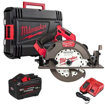 Пила дискова ручна акумуляторна MILWAUKEE, M18 FCS66GR3-121C, діаметр 190мм (зарядное устройство М12-18 FC, 1 аккумулятор М18 FB