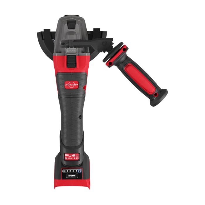 Шліфмашина кутова акумуляторна MILWAUKEE, M18 FSAGSVO125X-502X, 1200 Вт діаметр 125мм (+зар.пр., 2ак.Х5Аг, HD кейс) Шліфмашина кутова акумуляторна MILWAUKEE, M18 FSAGSVO125X-502X, 1200 Вт діаметр 125мм (+зар.пр., 2ак.Х5Аг, HD кейс)