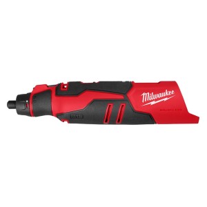 Шліфмашина пряма акумуляторна безщіткова MILWAUKEE, M12 BLROT-0 (каркас, цанга 3,2мм, картонне пакування)