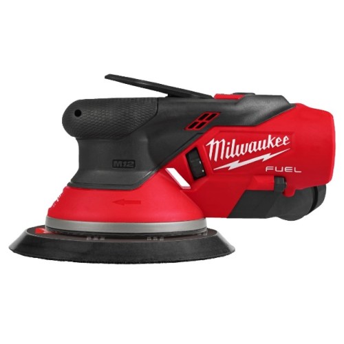 Шліфмашина ексцентрикова акумуляторна безщіткова MILWAUKEE, M12 FROS2.5-0, діаметр 150мм (каркас, пиловідвід, картонне пакування