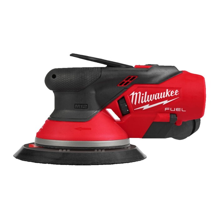 Шліфмашина ексцентрикова акумуляторна безщіткова MILWAUKEE, M12 FROS2.5-502X, діаметр 150мм (зарядний пристрій С12 С, 2 акумулят Шліфмашина ексцентрикова акумуляторна безщіткова MILWAUKEE, M12 FROS2.5-502X, діаметр 150мм (зарядний пристрій С12 С, 2 акумулят