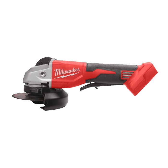 Шліфмашина кутова акумуляторна безщіткова MILWAUKEE, M18 BLSAG115XPD-0, Ø115мм Шліфмашина кутова акумуляторна безщіткова MILWAUKEE, M18 BLSAG115XPD-0, Ø115мм