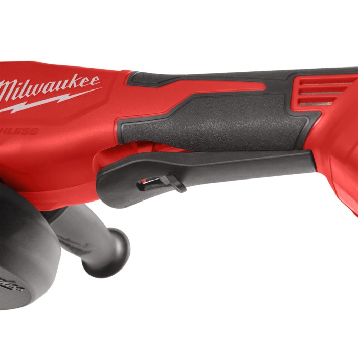 Шліфмашина кутова акумуляторна безщіткова MILWAUKEE, M18 BLSAG115XPD-0, Ø115мм Шліфмашина кутова акумуляторна безщіткова MILWAUKEE, M18 BLSAG115XPD-0, Ø115мм