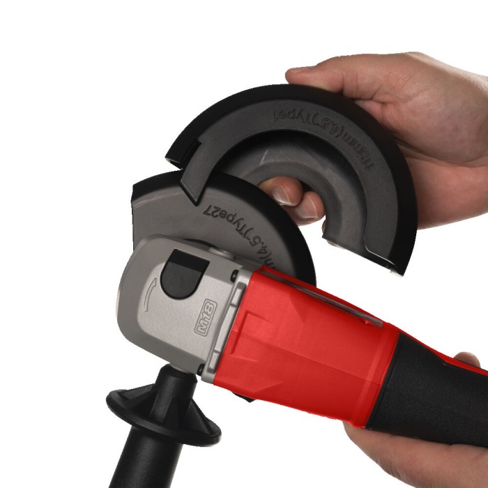 Шліфмашина кутова акумуляторна безщіткова MILWAUKEE, M18 BLSAG115XPD-0, Ø115мм Шліфмашина кутова акумуляторна безщіткова MILWAUKEE, M18 BLSAG115XPD-0, Ø115мм