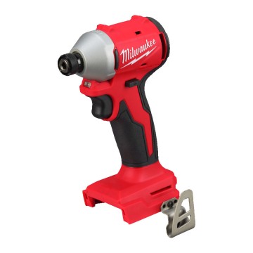 Шурупокрут ударний акумуляторний безщітковий 1/4'' HEX MILWAUKEE, M18 BLIDRC-0. 190Нм (каркас, кліпса для ременя, картонне пакув