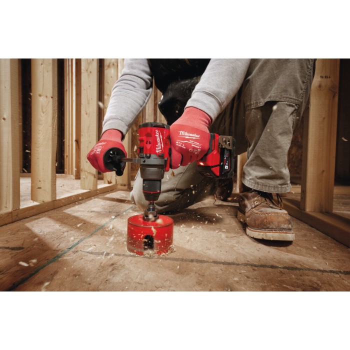 Дриль-шуруповерт акумуляторний безщітковий MILWAUKEE M18 FDD3-0, 158Нм (каркас, кліпса для ременя, бічна рукоять, картонна упако Дриль-шуруповерт акумуляторний безщітковий MILWAUKEE M18 FDD3-0, 158Нм (каркас, кліпса для ременя, бічна рукоять, картонна упако