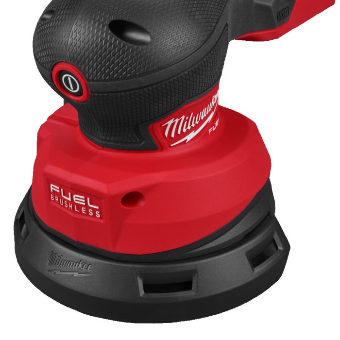 Шліфмашина ексцентрикова акумуляторна безщіткова MILWAUKEE, M18 FROS125-502X, діаметр 125мм (зарядний пристрій М12-18 FC. 2 акум Шліфмашина ексцентрикова акумуляторна безщіткова MILWAUKEE, M18 FROS125-502X, діаметр 125мм (зарядний пристрій М12-18 FC. 2 акум