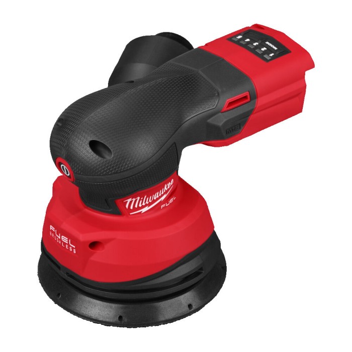 Шліфмашина ексцентрикова акумуляторна безщіткова MILWAUKEE, M18 FROS125-502X, діаметр 125мм (зарядний пристрій М12-18 FC. 2 акум Шліфмашина ексцентрикова акумуляторна безщіткова MILWAUKEE, M18 FROS125-502X, діаметр 125мм (зарядний пристрій М12-18 FC. 2 акум