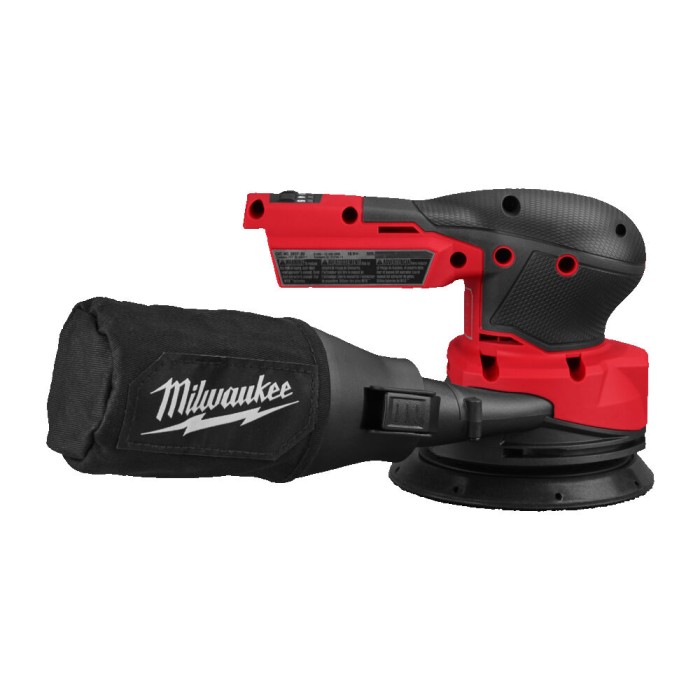 Шліфмашина ексцентрикова акумуляторна безщіткова MILWAUKEE, M18 FROS125-502X, діаметр 125мм (зарядний пристрій М12-18 FC. 2 акум Шліфмашина ексцентрикова акумуляторна безщіткова MILWAUKEE, M18 FROS125-502X, діаметр 125мм (зарядний пристрій М12-18 FC. 2 акум