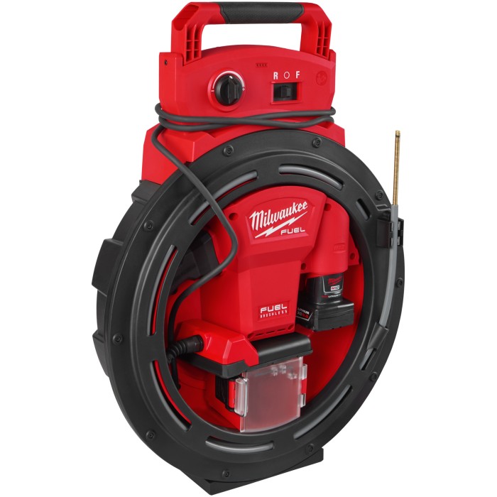 Машина прочистна акумуляторна MILWAUKEE, M12 HSFSM-602, 5м (зарядний пристрій С12 С, 2 акумулятори М12 В6 6Аг, картонне пакуванн Машина прочистна акумуляторна MILWAUKEE, M12 HSFSM-602, 5м (зарядний пристрій С12 С, 2 акумулятори М12 В6 6Аг, картонне пакуванн