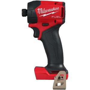 Шурупокрут ударний гідравлічний акумуляторний безщітковий MILWAUKEE, M18 FIDRQ-0X,113Нм (каркас, кліпса для ременя, HD кейс)