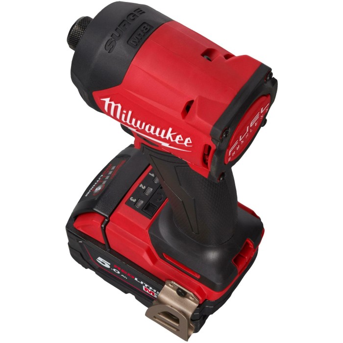 Шуруповерт ударний гідравлічний акумуляторний безщітковий MILWAUKEE, M18 FIDRQ-502X,113Нм (зарядний пристрій М12-18 FC, 2 акумул Шуруповерт ударний гідравлічний акумуляторний безщітковий MILWAUKEE, M18 FIDRQ-502X,113Нм (зарядний пристрій М12-18 FC, 2 акумул