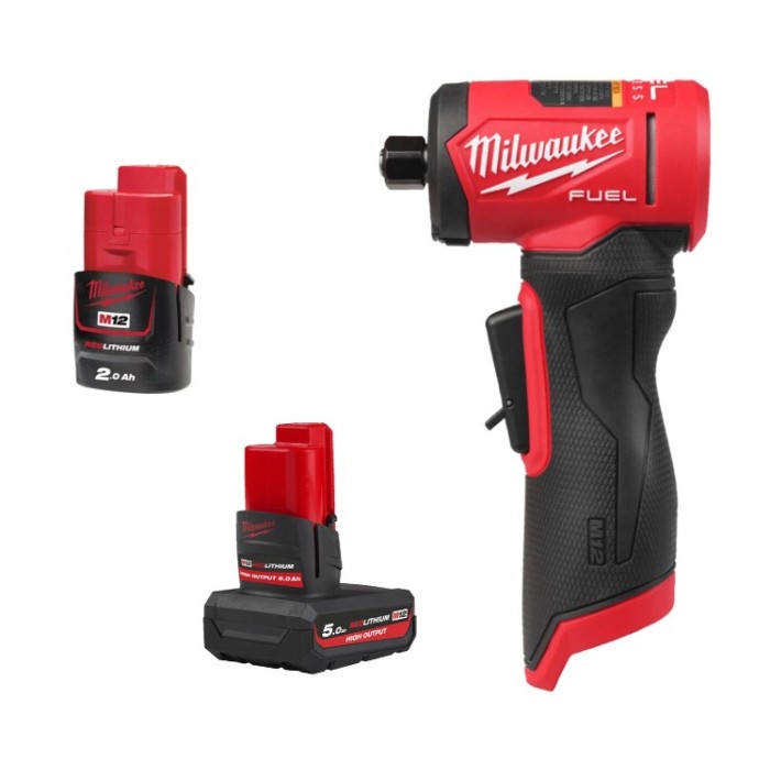 Шліфмашина кутова цангова акумуляторна MILWAUKEE, M12 FDGA2-522B, діаметр цанг 6/8мм (зарядний пристрій С12 С, 1 акумулятор М12 Шліфмашина кутова цангова акумуляторна MILWAUKEE, M12 FDGA2-522B, діаметр цанг 6/8мм (зарядний пристрій С12 С, 1 акумулятор М12