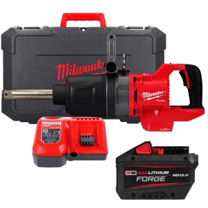 Гайковерт акумуляторний безщітковий 1'' MILWAUKEE, M18 ONEFHIWF1D-121C, 2711Нм (зарядний пристрій M12-18 FC, 1 акумулятор М18 FB