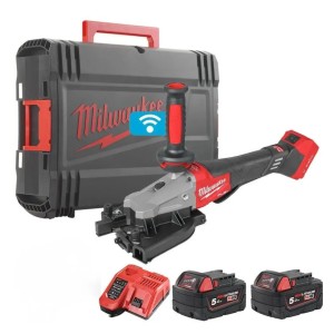 Різак арматури акумуляторний безщітковий MILWAUKEE M18FRBCO32-502X (зарядний пристрій M12-18 FC, 2 акумулятори М18 В5 5Аг, антив