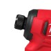 Шуруповерт ударний акумуляторний безщітковий 1/4'' HEX MILWAUKEE, M12 BLIDRC-0, 124Нм (каркас, кліпса для ременя, картонне пакув